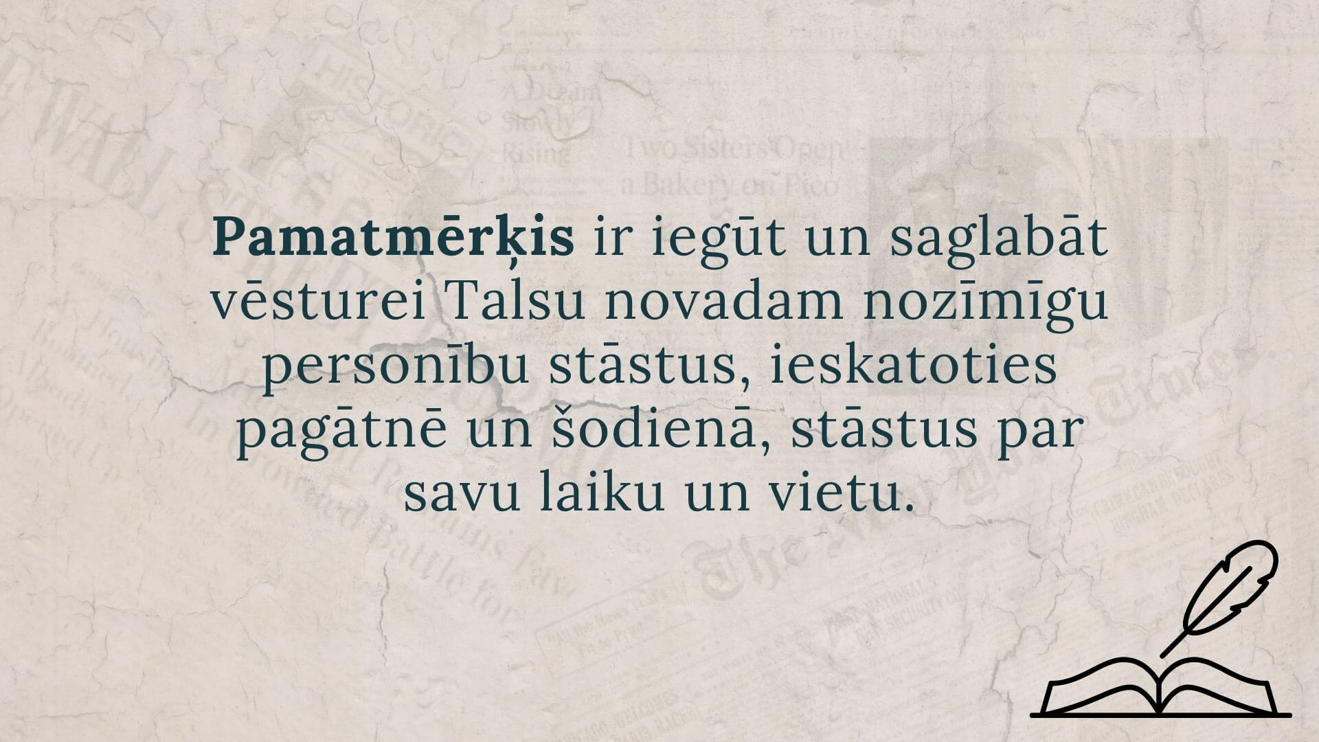 Mazpilsētas stāstnīcai 5 gadi