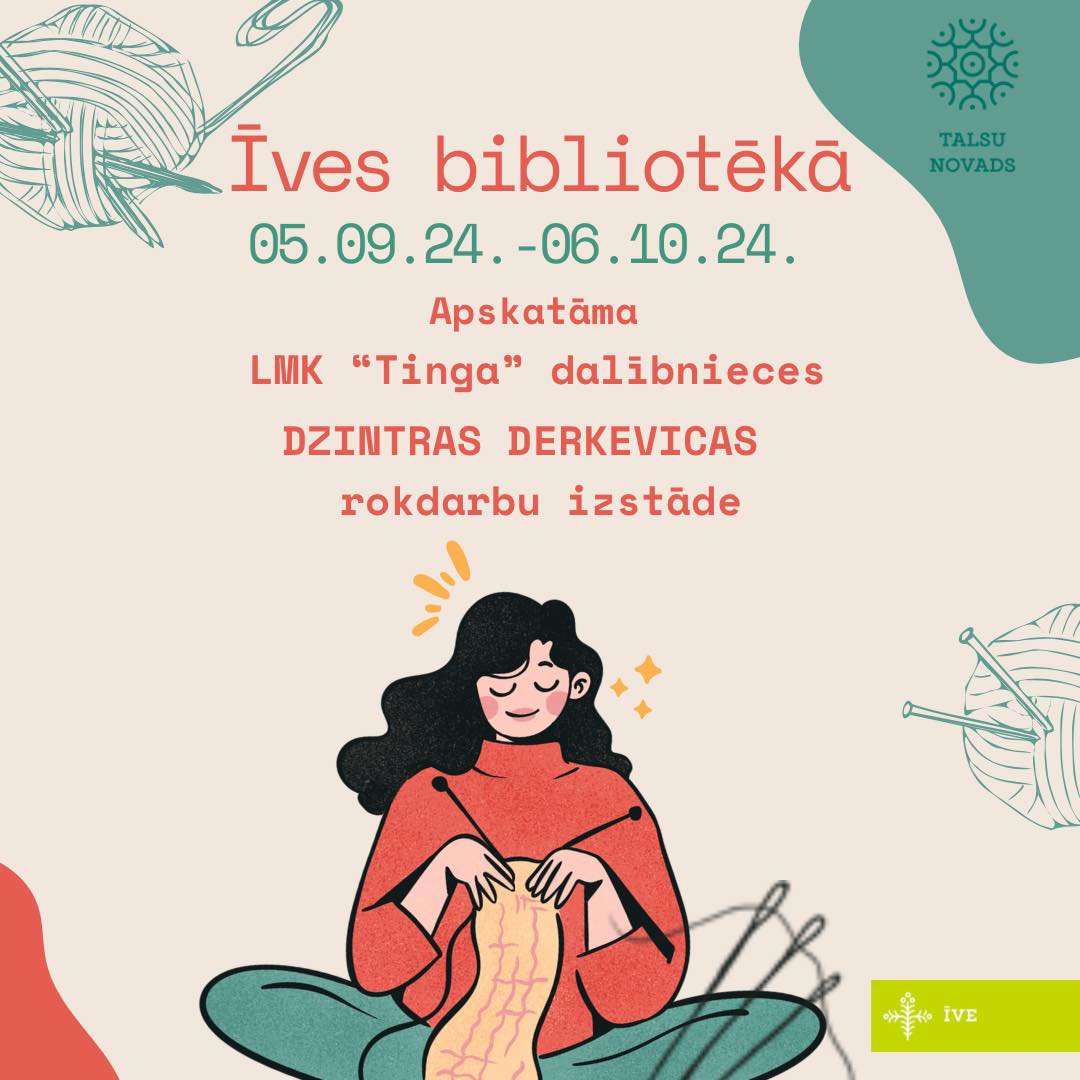 Izstāde Īves bibliotēkā