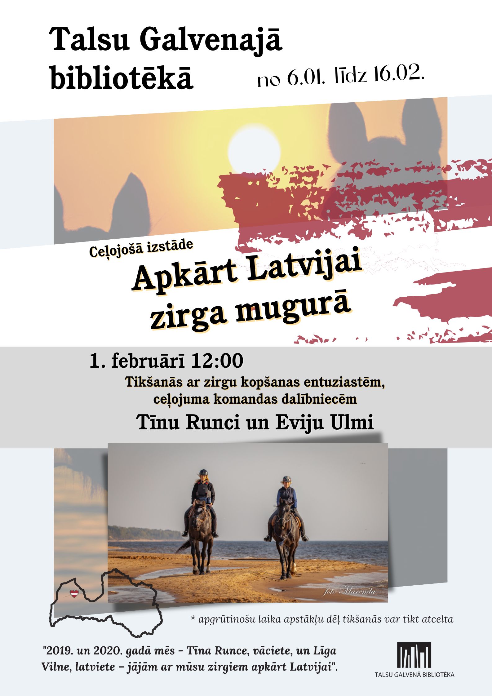 Tikšanās ar Tīnu Runci un Eviju Ulmi