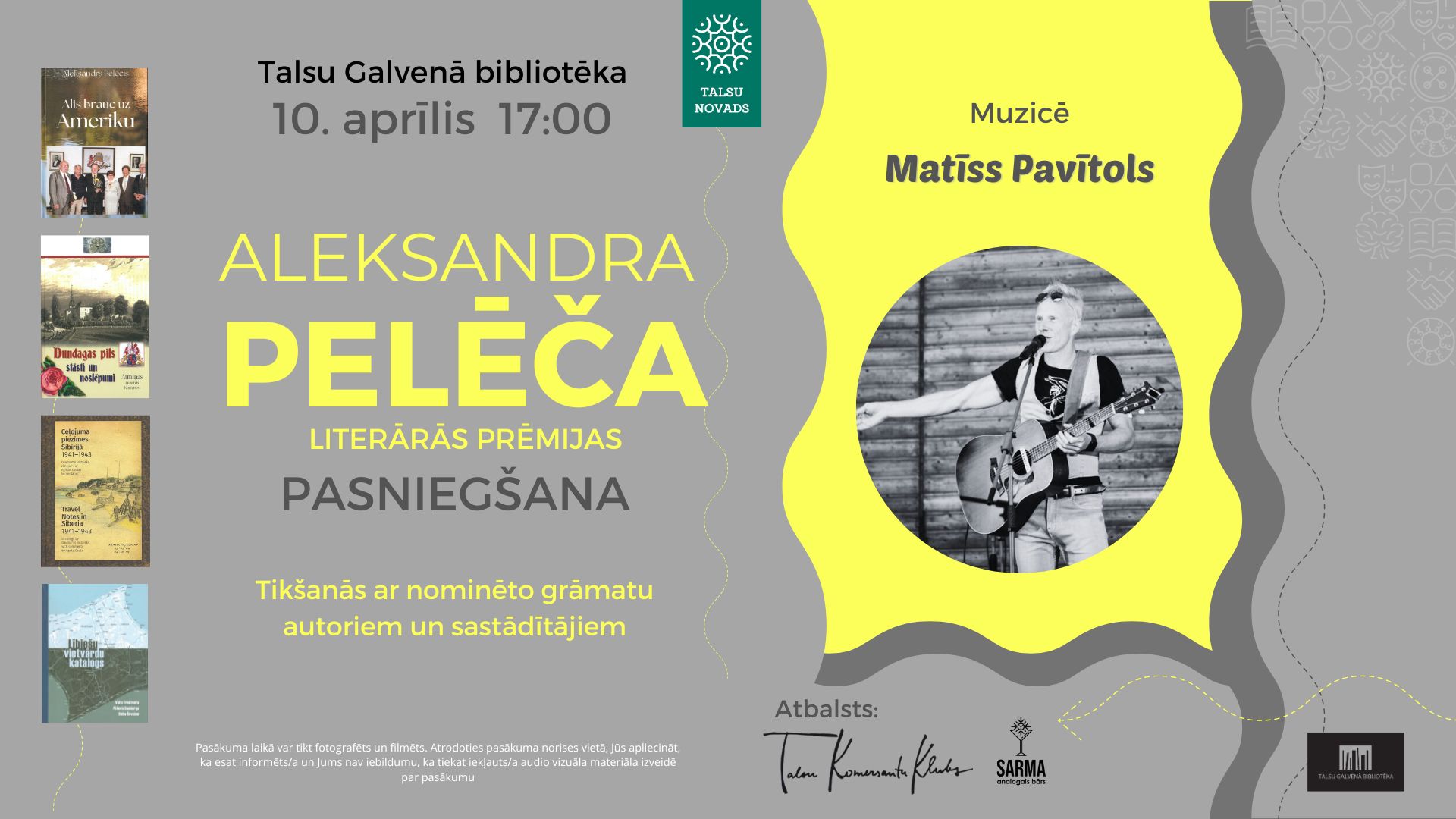 pelēča prēmijas pasākums