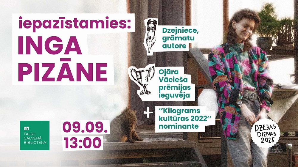 Dzejas dienas Inga Pizāne