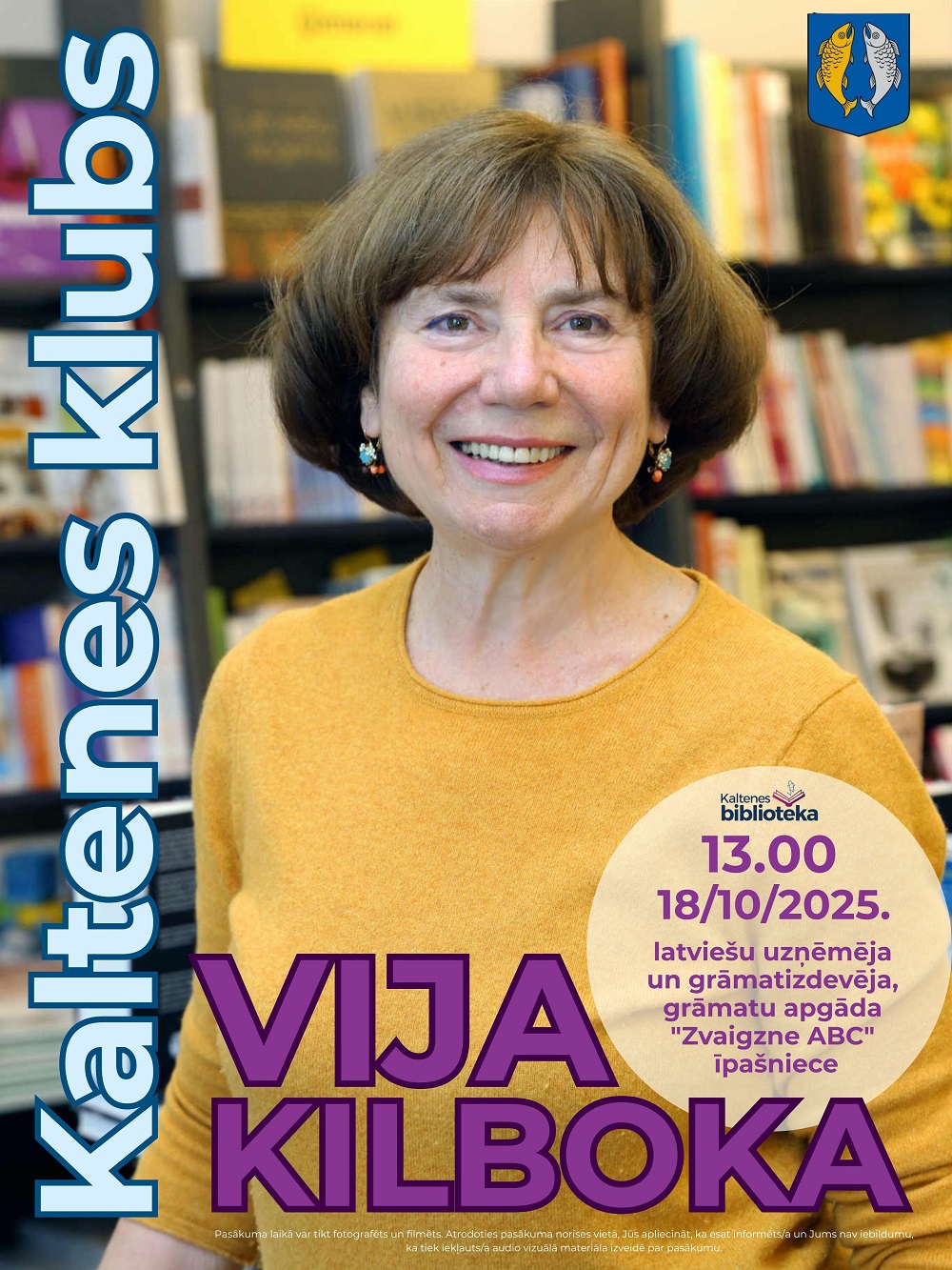 Tikšanās Kaltenes bibliotēkā