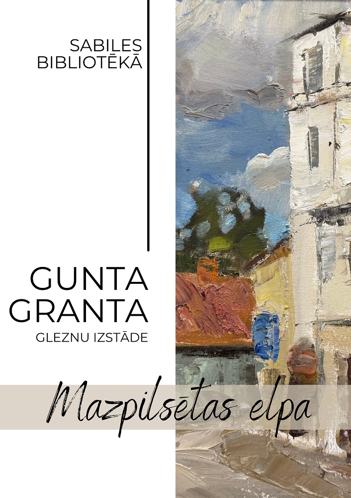 Izstādes Sabiles bibliotēkā Izstādes Sabiles bibliotēkā