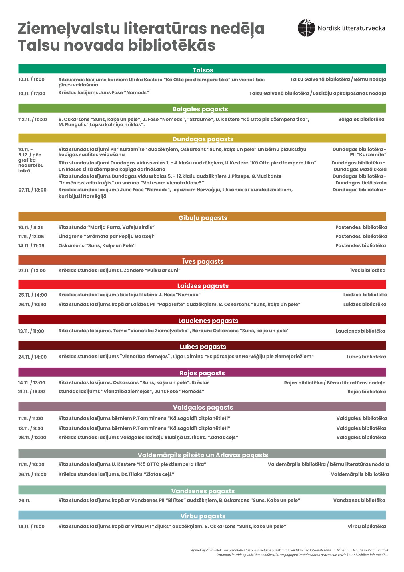 Ziemeļvalstu lasījumi