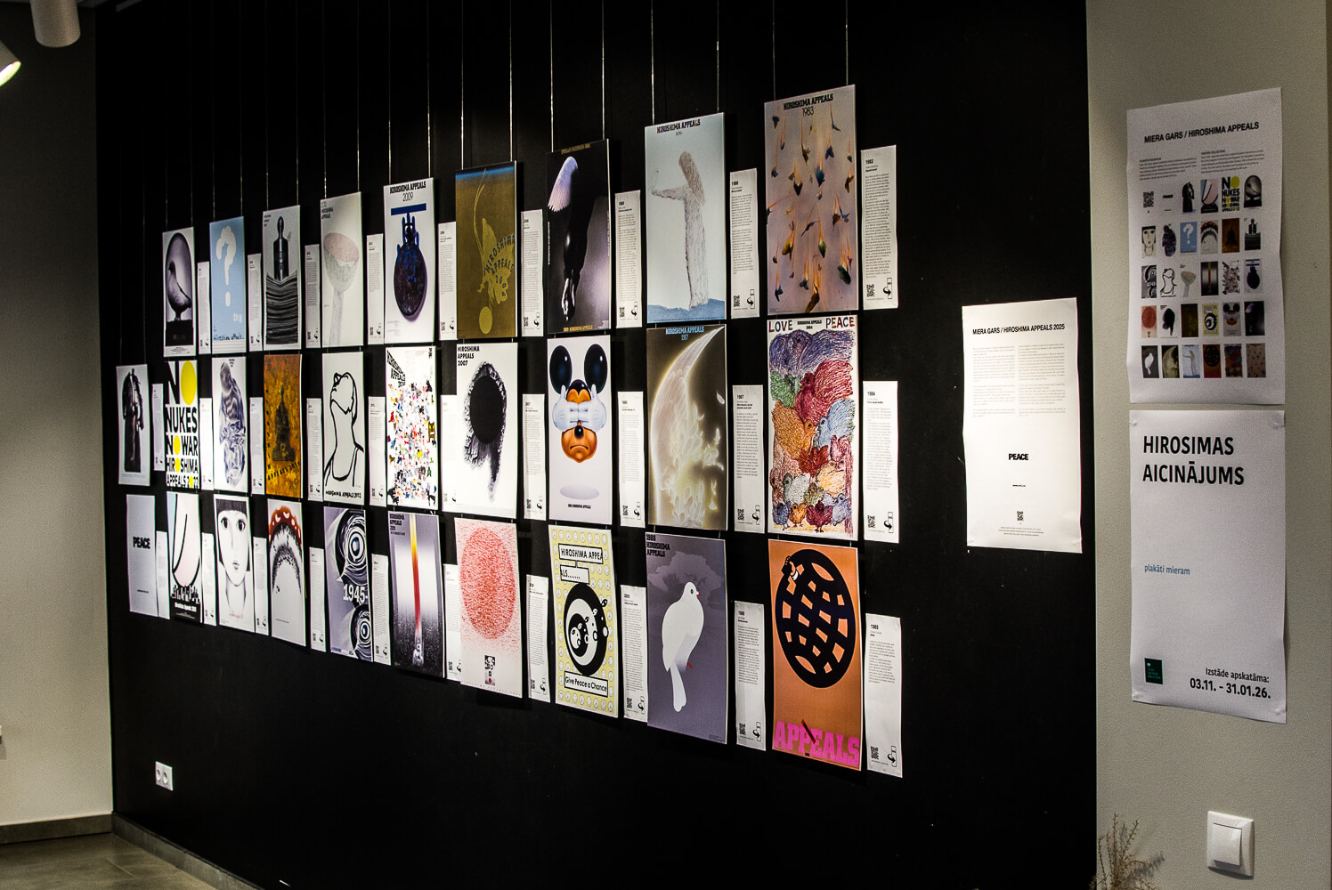 Hirosima plakātu izstāde