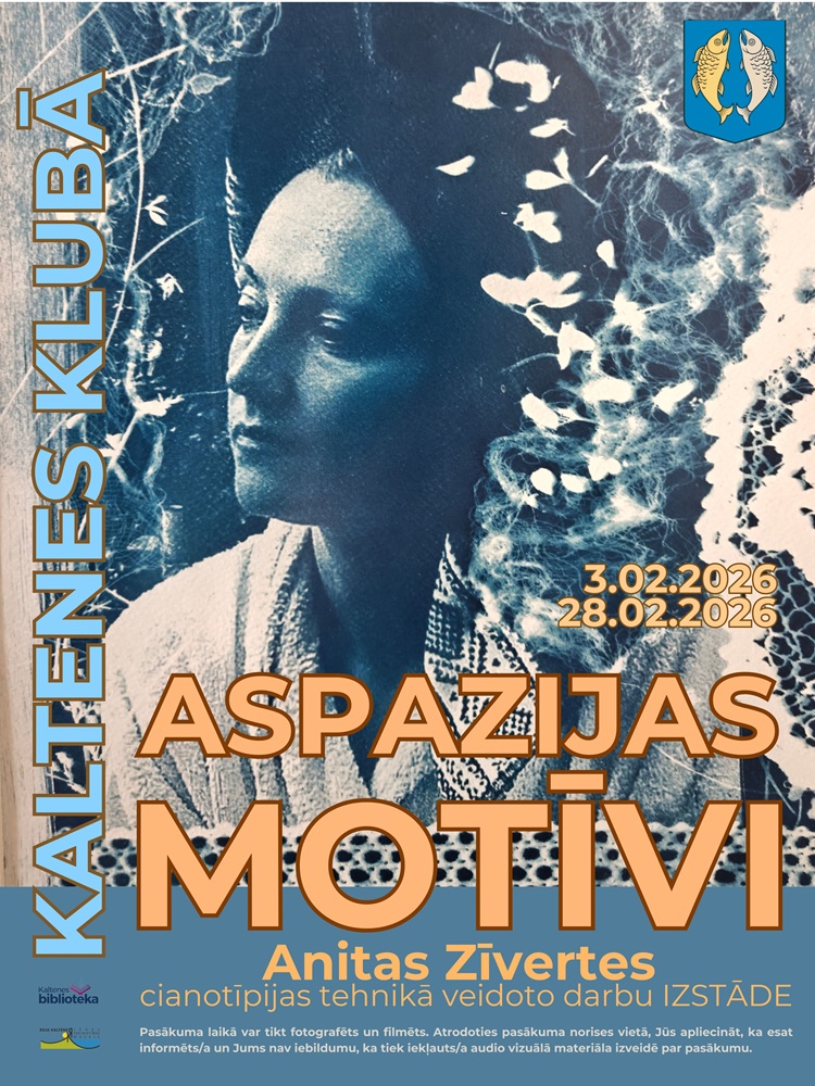 Izstāde Kaltenes bibliotēkā