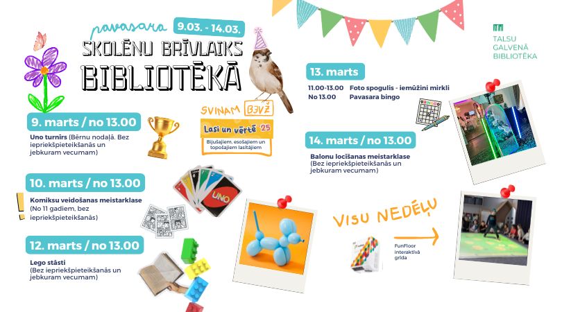 Skolēnu brīvlaiks bibliotēkā Skolēnu brīvlaiks bibliotēkā