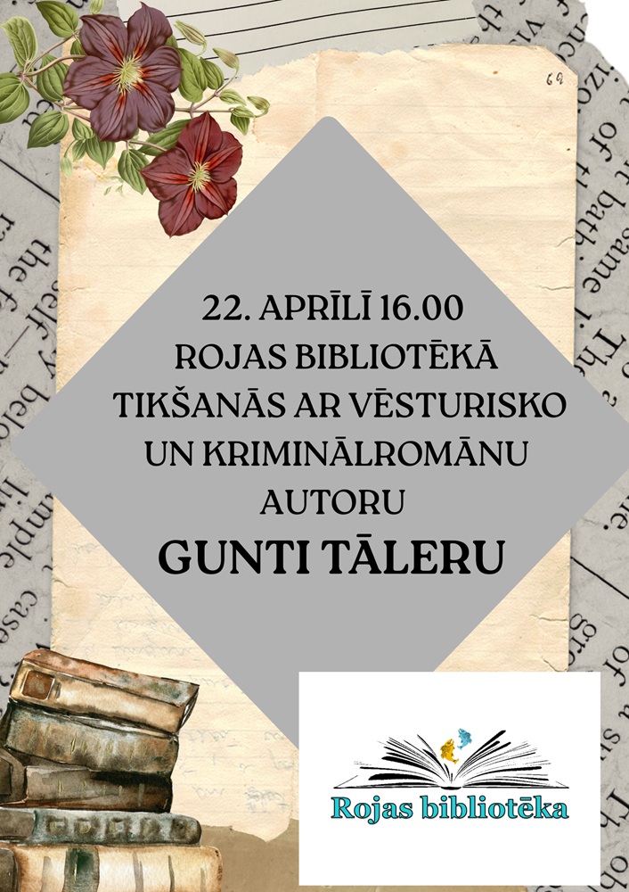 Pasākumi un norises Rojas bibliotēkā