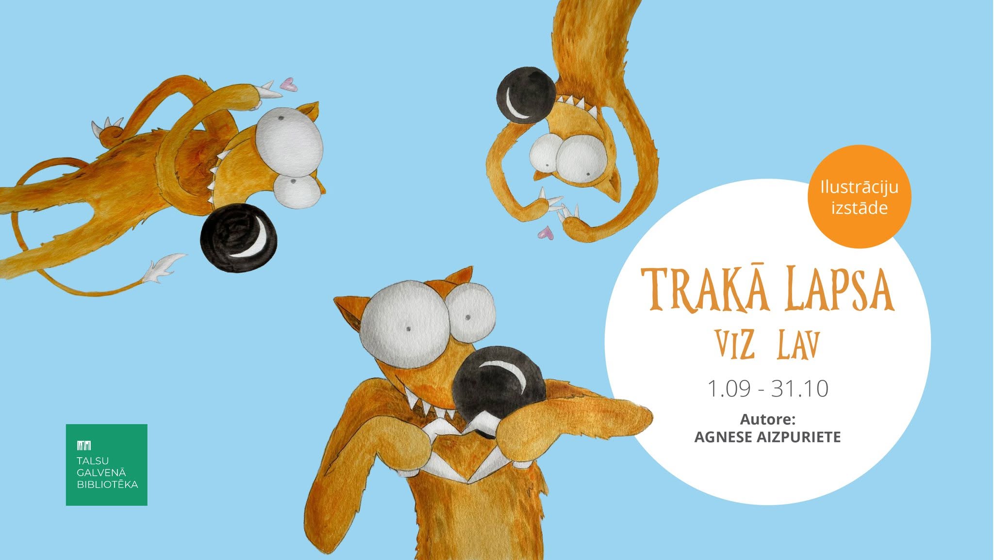Izstāde Trakā lapsa